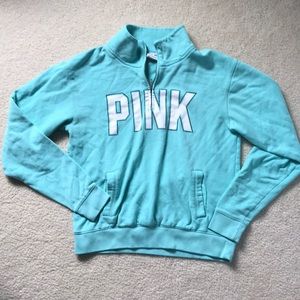 Victoria’s Secret Pink Quarter-Zip Sweatshirt